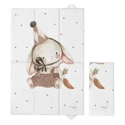 Ceba baby bärbar skötdyna, clown Bunny