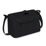 Crescent skötväska mummy bag, svart