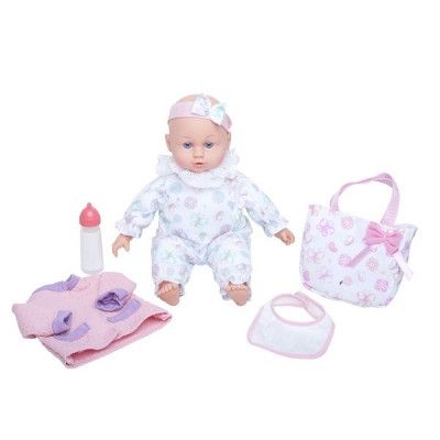 Docka med skötväska 35 cm