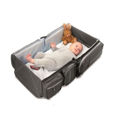 Doomoo Basics 2 i 1 - Skötväska och Resesäng