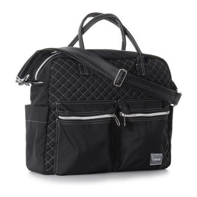 Emmaljunga skötväska De Luxe 2022, crystal black, crystalBlack