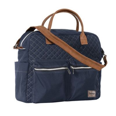 Emmaljunga skötväska De Luxe 2023, scandinavian blue, Scandinavian blue
