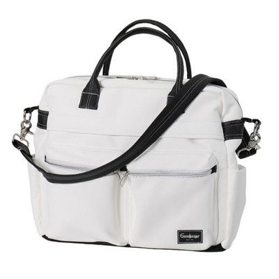 Emmaljunga skötväska Travel 2020, Leatherette white, Leatherette white
