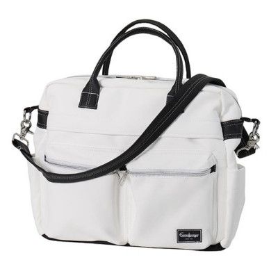 Emmaljunga skötväska Travel 2021, Leatherette white, Leatherette white