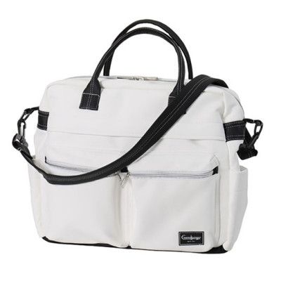 Emmaljunga skötväska Travel 2022, lounge leatherette white, lounge leatherette white