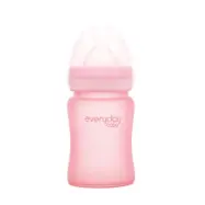 Everyday Baby nappflaska glas 150 ml, rose pink