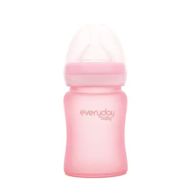 Everyday Baby nappflaska glas 150 ml, rose pink