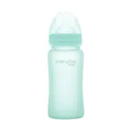 Everyday Baby nappflaska glas 240 ml, mint green