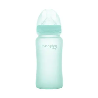 Everyday Baby nappflaska glas 240 ml, mint green