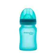 Everyday Baby nappflaska med värmeind 150 ml, turkos