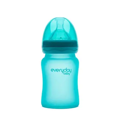 Everyday Baby nappflaska med värmeind 150 ml, turkos