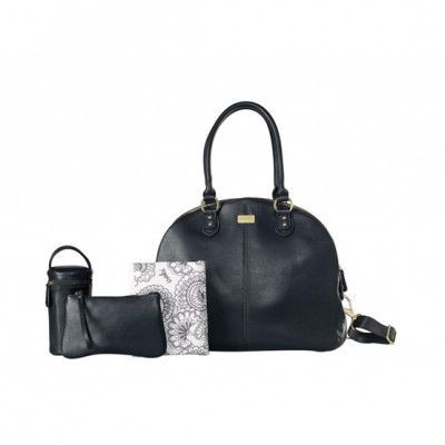 Isoki - Skötväska Svart 43 X 36 Cm 4 Delar