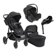 Joie Elara duovagn + Joie i-Snug 2 R129 babyskydd + isofixbas