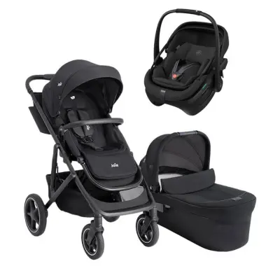 Joie Elara duovagn + Maxi-Cosi Coral Slide Pro babyskydd
