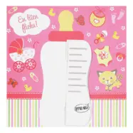 Kort Nappflaska Flicka