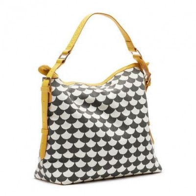 Littlephant Messenger Skötväska Waves Mörkgrå