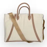 Najell skötväska, elfenbensvit