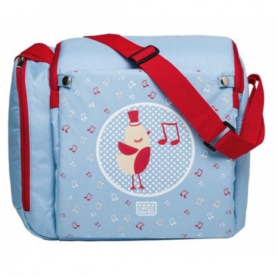 Saro - Skötväska With Booster Seat Blå