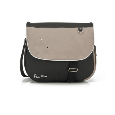 Silver Cross Pioneer skötväska, svart/sand