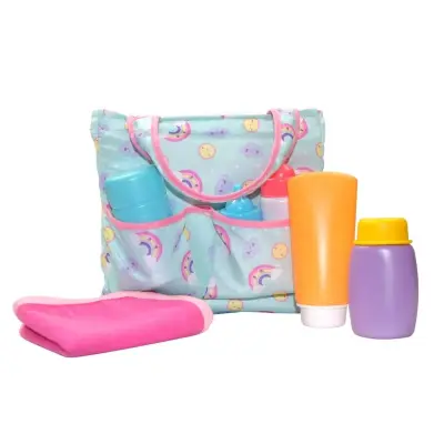 Skötväska Docktillbehör - Happy Friend -  Leksaksaffären