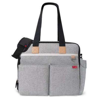 Skip Hop Duo Weekender Skötväska (Grey Melange)