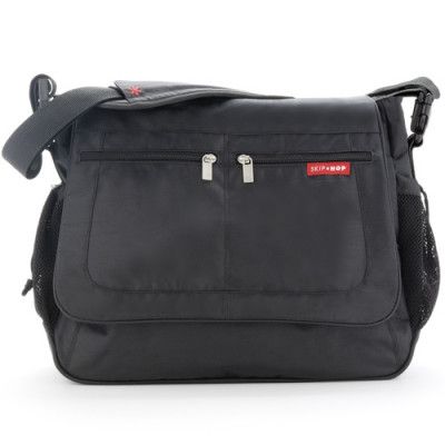 Skip Hop, Skötväska Via Messenger Svart
