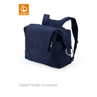 Stokke skötväska&ryggsäck, deep blue