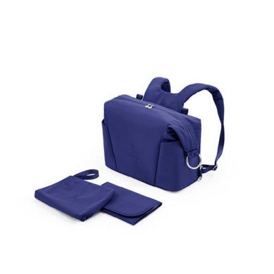 Stokke skötväska&ryggsäck, royal blue, royal blue