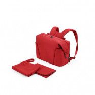 Stokke skötväska&ryggsäck, ruby red, ruby red