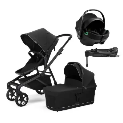 Thule Sleek 2 duovagn + Axkid GoKid babyskydd + isofixbas