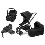 Thule Sleek 2 duovagn + Maxi-Cosi Coral Slide Pro babyskydd + isofixbas