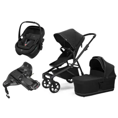 Thule Sleek 2 duovagn + Maxi-Cosi Coral Slide Pro babyskydd + isofixbas