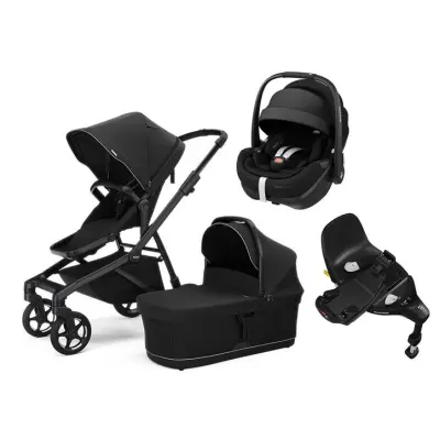 Thule Sleek 2 duovagn + Maxi-Cosi Pebble 360 Pro 2 babyskydd + isofixbas