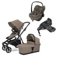 Thule Sleek 2 duovagn + Maxi-Cosi Pebble Slide Pro babyskydd + isofixbas