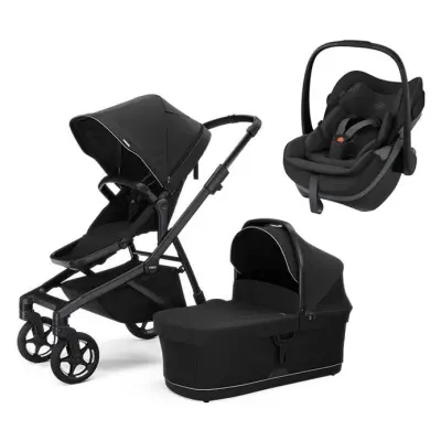 Thule Sleek 2 duovagn + Maxi-Cosi Pebble Slide Pro babyskydd