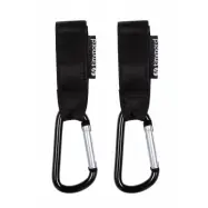Tinynord barnvagnskrokar 2-pack, svarta