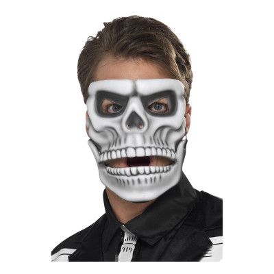 Day of the Dead Skelettmask Rörlig - One size