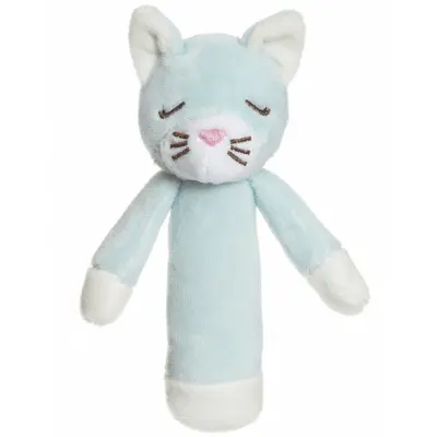 Diinglisar Skallra Katt Babyblå - Diinglisar -  Leksaksaffären