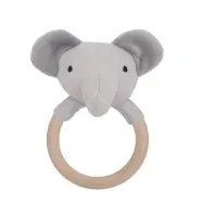 Jabadabado skallra träring elefant