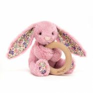 Jellycat - Gosedjur - Blossom Tulip Bunny Wooden Ring Toy