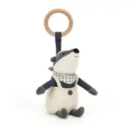 Jellycat - Little Rambler Badger Rattle