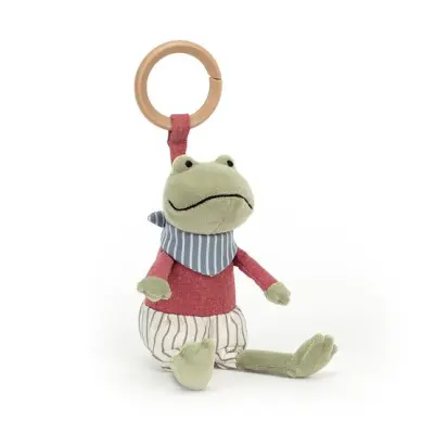 Jellycat - Little Rambler Frog Rattle