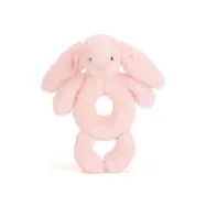 Jellycat - Skallra - Bashful Bunny Grabber Pink