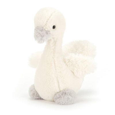Jellycat, Syllabub Grey Swan Rattle 16 cm