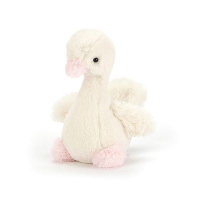 Jellycat, Syllabub Pink Swan Rattle