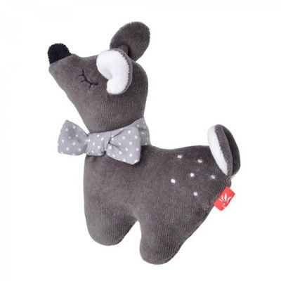 Kikadu greppleksak Fawn med skallra