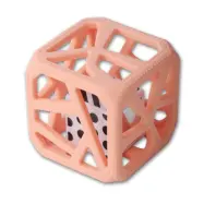 Malarkey Kids bitleksak skallra, peachy pink