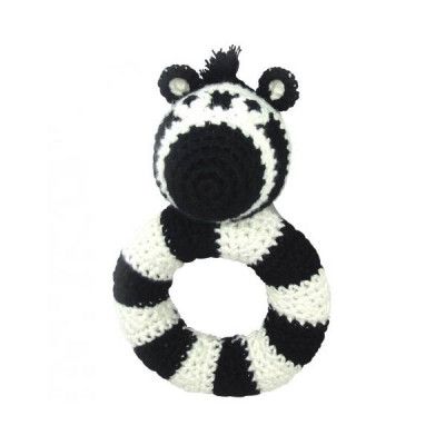 NatureZoo, Rund skallra Zebra sv/vit