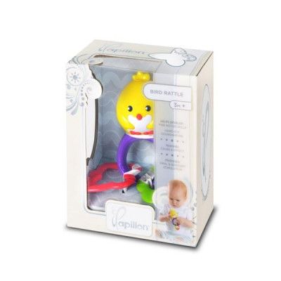 Papillon, Skallra Fågel