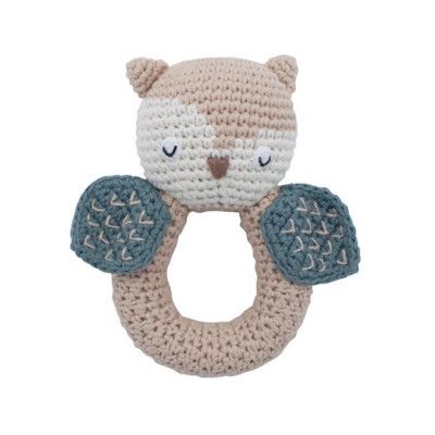 Sebra virkad skallra, ugglan Blinky